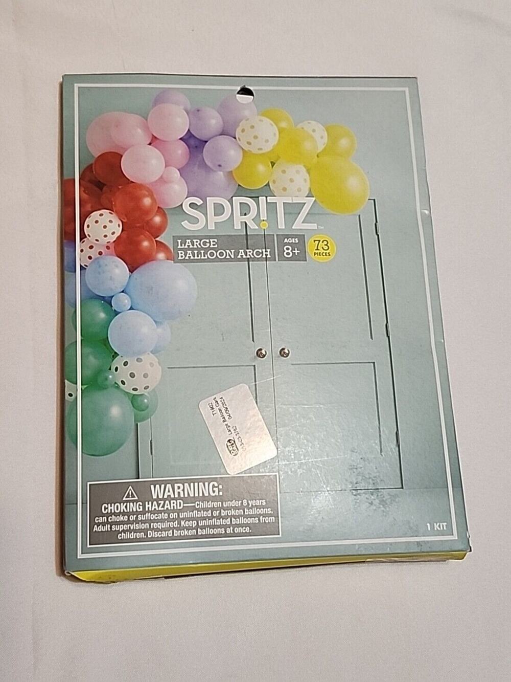Spritz Large Latex Balloons for Arch 73 pc Set 44-12" 20-5" 6-17" Fishing Line